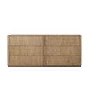 Veridian 6 Drawer Dresser - Rustic Light Natural Oak
