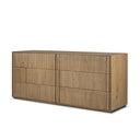 Veridian 6 Drawer Dresser - Rustic Light Natural Oak