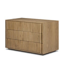 Verity Leo Nightstand - Rustic Light Natural Oak