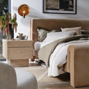 Verity Mitchell Bed - Queen Surrey Camel
