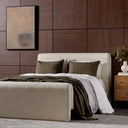 Verity Mitchell Bed - Queen Thames Cream