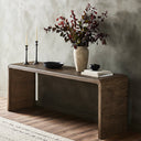 Verity Leo Console Table - Rustic Grey