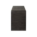 Verity Leo Console Table - Smoked Black