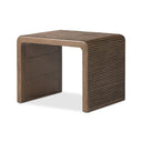 Aveline Leo End Table - Rustic Grey