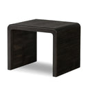 Aveline Leo End Table - Smoke Black