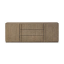 Aveline Leo Media Console - Rustic Grey