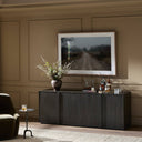 Aurelia Leo Sideboard - Smoked Black