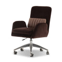 Seraphine Leda Desk Chair - Surrey Cocoa