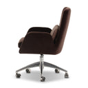 Seraphine Leda Desk Chair - Surrey Cocoa