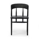 Luxe Buxton Dining Chair - Black Oak None