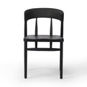 Luxe Buxton Dining Chair - Black Oak None
