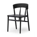 Luxe Buxton Dining Chair - Black Oak None