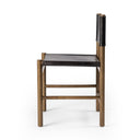 Aria Kena Dining Chair - Sonoma Black W Solid Parawood