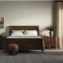Luxe Haven Toulouse Bed - Queen Toasted Oak