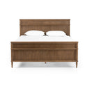 Luxe Haven Toulouse Bed - Queen Toasted Oak