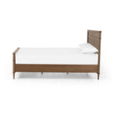 Toulouse Bed - Queen Toasted Oak