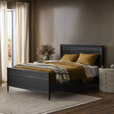 Toulouse Bed - Queen Distressed Black