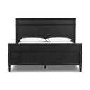 Toulouse Bed - Queen Distressed Black