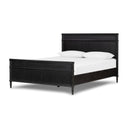 Toulouse Bed - Queen Distressed Black