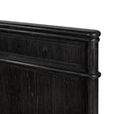 Toulouse Bed - King Distressed Black