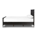 Luxe Haven Toulouse Bed - King Distressed Black