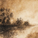 Soft Landscapes Hillside Haze II by Aileen Fitzgerald - 24X16