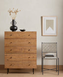 Veridian Triangle In Taupe by The Holly Collective - 18X24