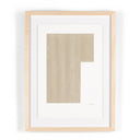 Subtle Hues Negative In Taupe by The Holly Collective - 18X24