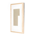 Subtle Hues Negative In Taupe by The Holly Collective - 18X24