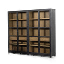 Aveline Millie Double Cabinet - Matte Black
