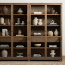 Aria Double Cabinet - Drifted Oak Solid