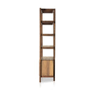 Aveline Reza Wide Bookcase - Smoked Honey