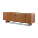 Astra Posada Media Console - Amber Oak Veneer