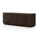 Solstice Media Console - Matte Brown Neem