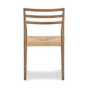 Elara Woven Dining Chair - Smoked Oak