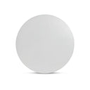 Verdant Outdoor Dining Table 42 - Matte White Cast Aluminum