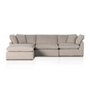 Verano 3-Piece Sectional - Sectional Sofa Ottoman Gibson Wheat