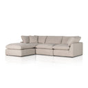 Verano 3-Piece Sectional - Sectional Sofa Ottoman Gibson Wheat