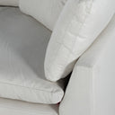 Luxe Stevie 4-Piece Sectional W Ottoman - Anders Ivory