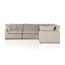 Verano Stevie 5-Piece Sectional - 5-Piece Gibson Wheat
