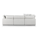 Verano Stevie 5-Piece Sectional - W Ottoman Anders Ivory