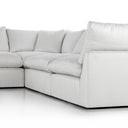 Verano Stevie 5-Piece Sectional - W Ottoman Anders Ivory