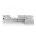 Verano Stevie 5-Piece Sectional - W Ottoman Anders Ivory