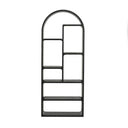 Verity Risa Bookcase - Brushed Ebony Oak Veneer