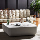 Veranda Square Outdoor Coffee Table - Matte White 48 X 48