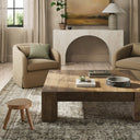 Aurelian Abaso Coffee Table - Rustic Wormwood Oak