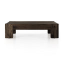 Aurelian Abaso Coffee Table - Ebony Rustic Wormwood Oak