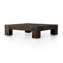 Aurelian Abaso Coffee Table - Ebony Rustic Wormwood Oak