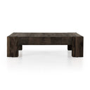 Aurelian Abaso Coffee Table - Ebony Rustic Wormwood Oak