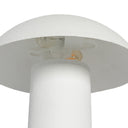Chic Santorini Table Lamp - Matte White Plaster